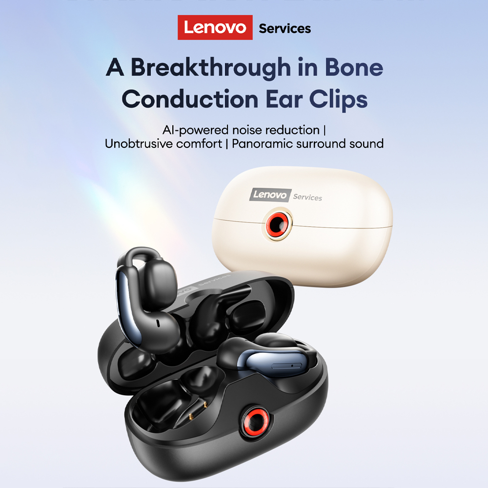 Phone Cases Case - Lenovo LES-108 Knochenleitung TWS Ohrclips Kopfhörer