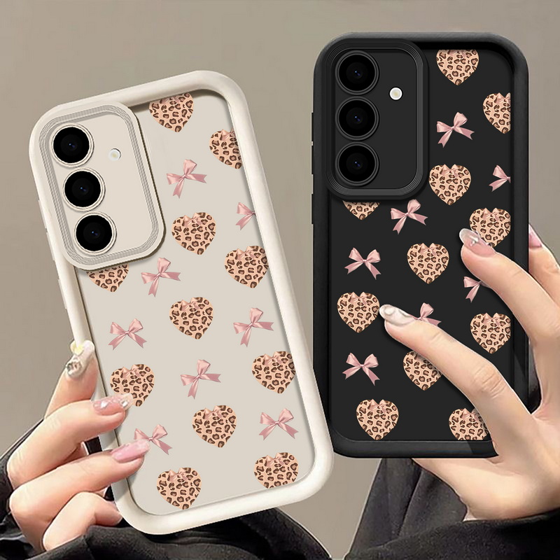Phone Cases Leopard Print - Retro Leopard Print Bogen Telefon Fall