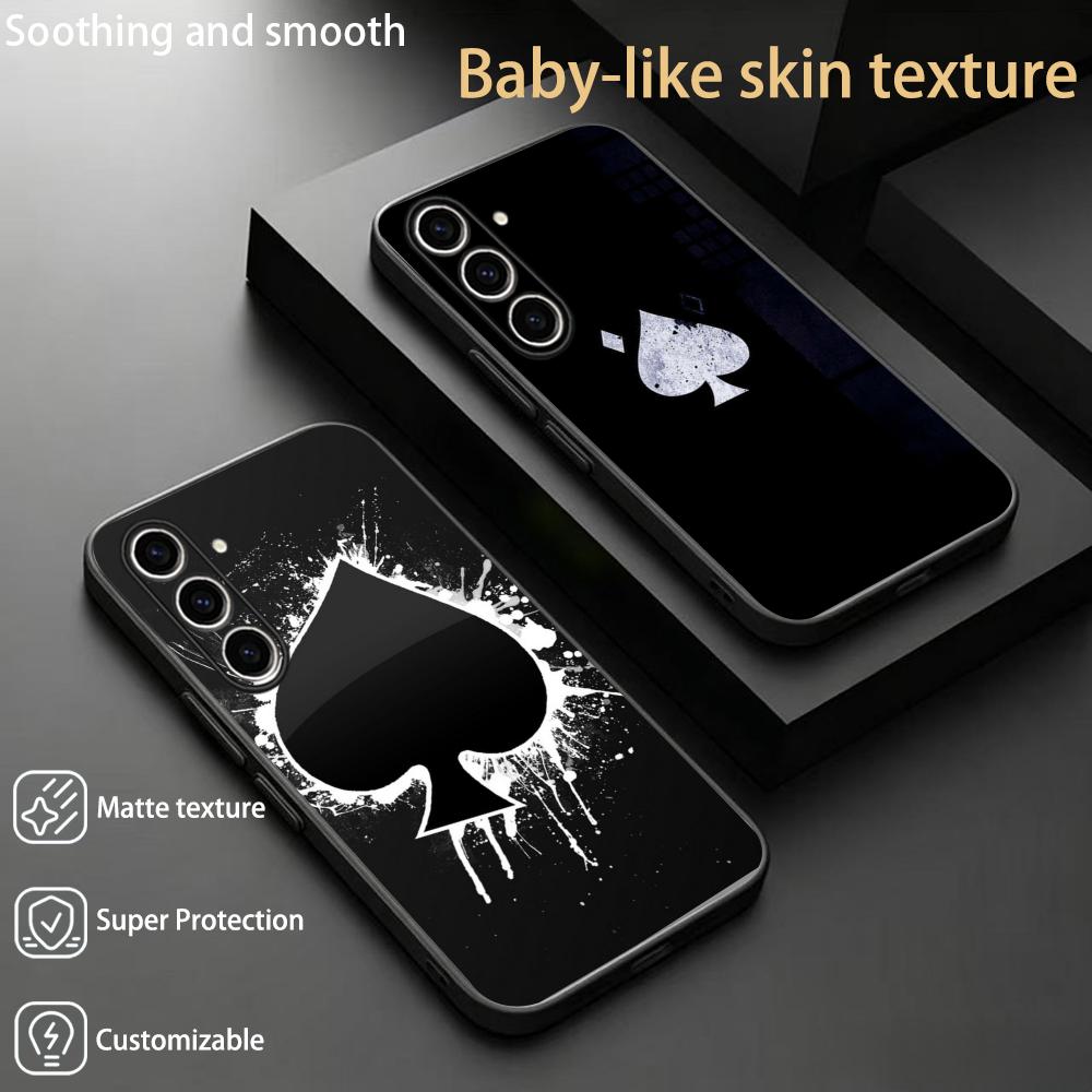 Phone Cases Art - Poker-Kunstmuster, modisches Design, Handyhülle für Samsung
