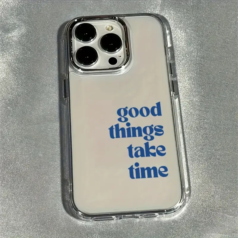 Phone Cases Jesus - Good Things Take Time Objektivrahmen-Hülle für