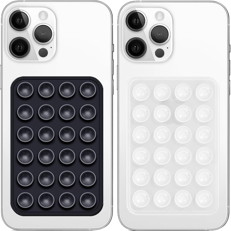 Phone Cases Case - Silikon-Saugnapf-Handyhalterung Multifunktionale Saugnapf-Wandhalterung Quadratische Rutschfeste Einseitige