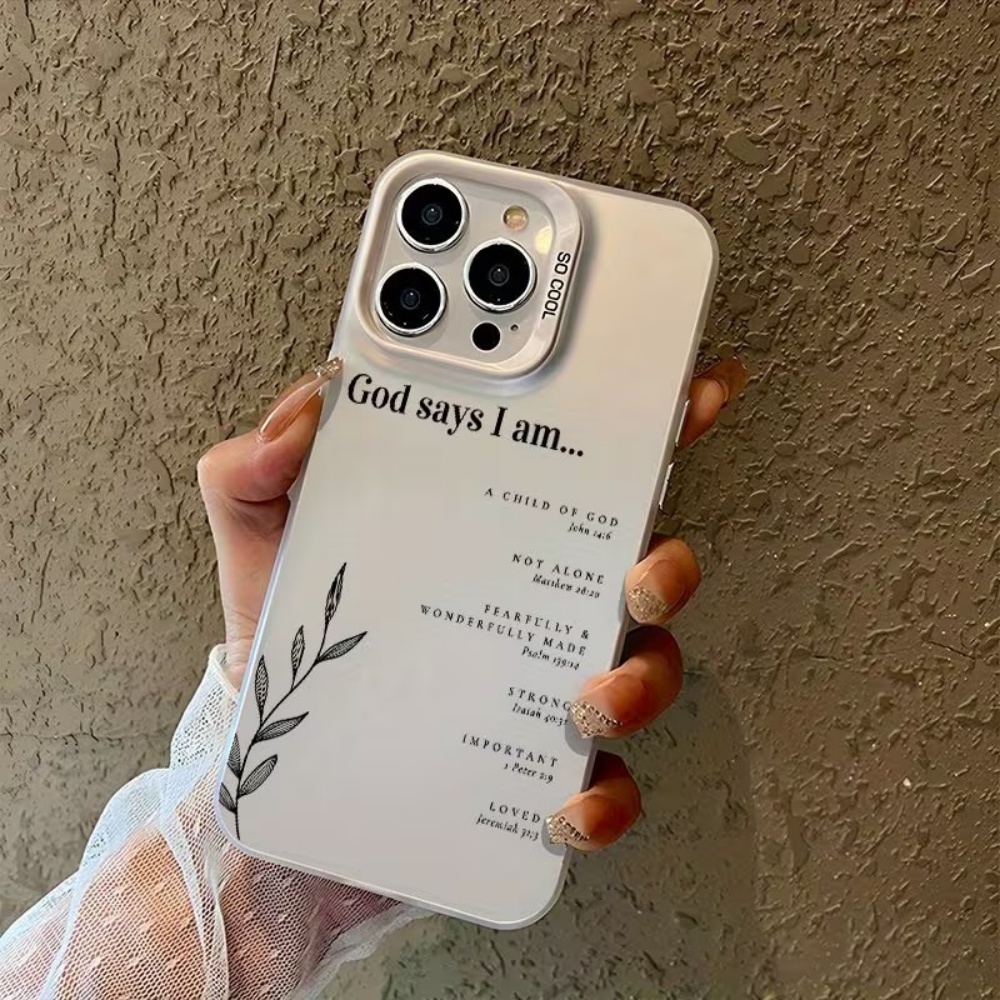 Phone Cases Jesus - Christliche Vers-Handyhülle für iPhone 17 16