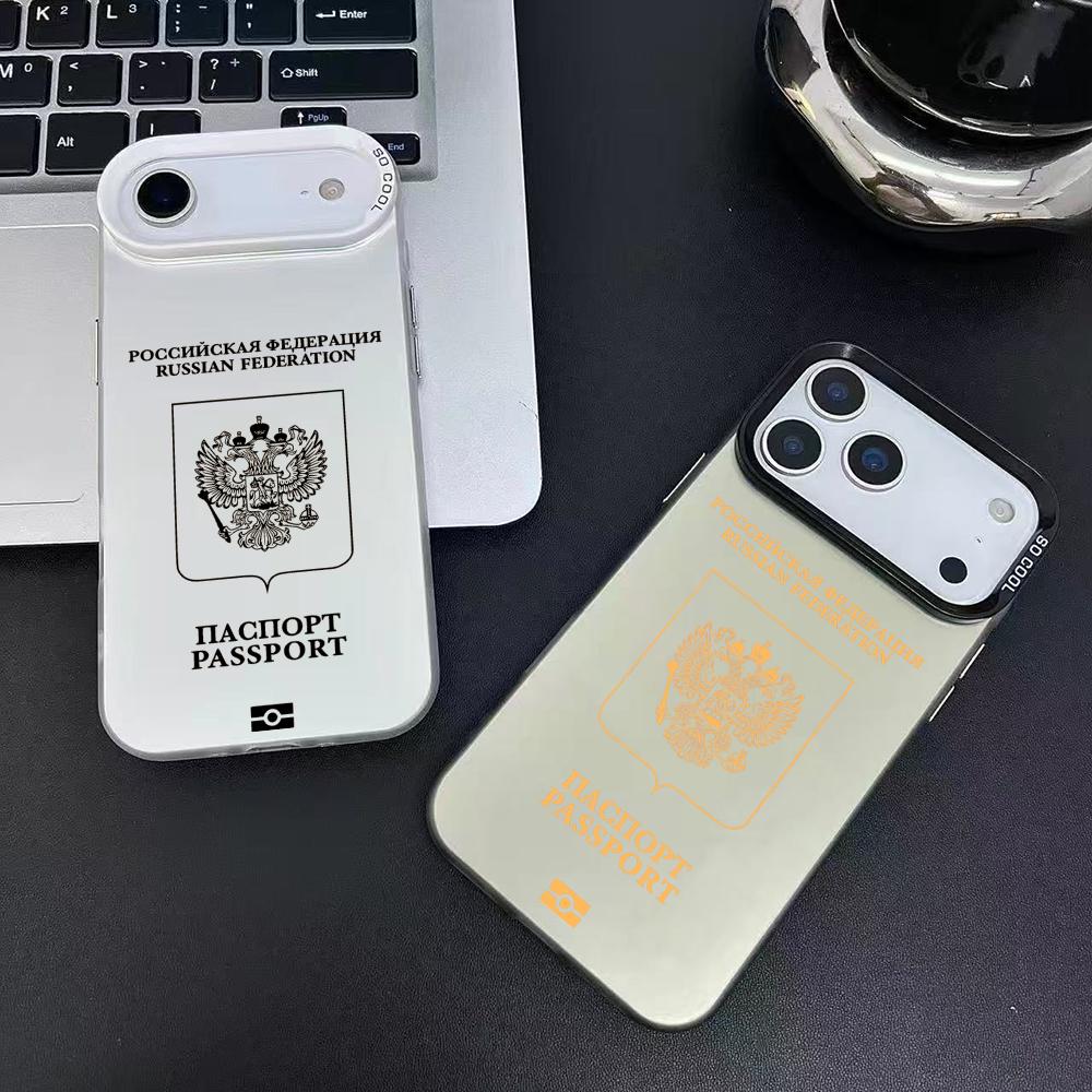 Russland Reisepass Design Hand – Phone Cases Art Bewertung und Preis