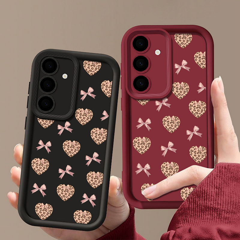 Retro Leopard Print Bogen Tele – Phone Cases Leopard Print Bewertung und Preis