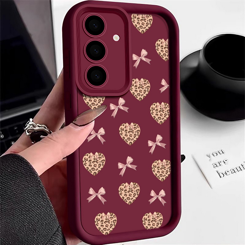 Retro Leopard Print Bogen Tele – Phone Cases Leopard Print Bewertung und Preis