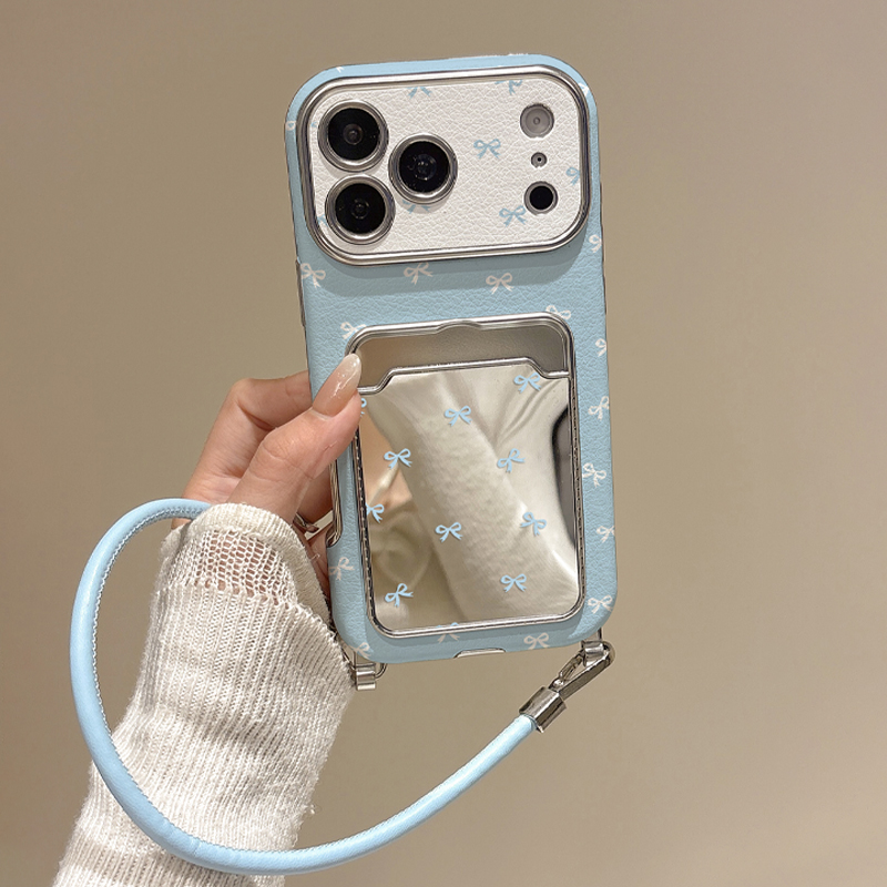 Niedliche Schleifen-Spiegel-Ka – Phone Cases With Card Holder Bewertung und Preis