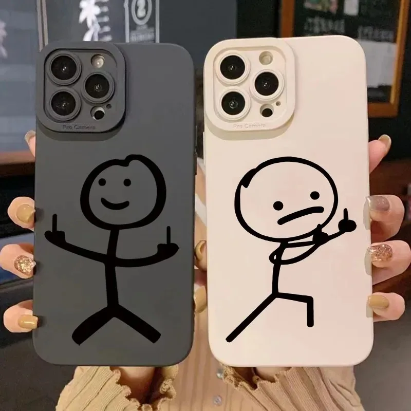 Niedliche Cartoon-Streichholzm – Phone Cases Cute Iphone 14 Bewertung und Preis