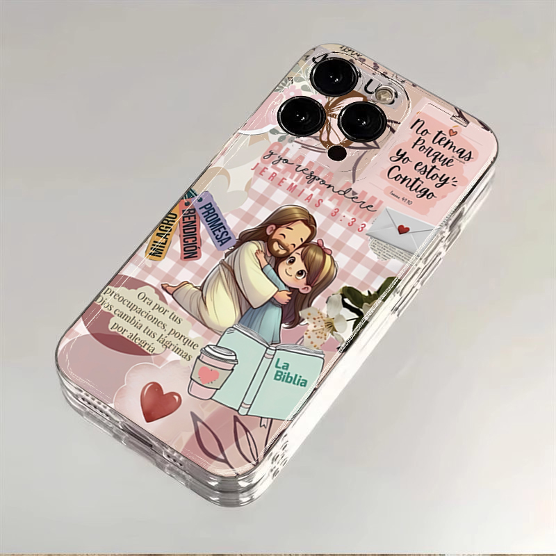 Cartoon Jesus Und Mich Bibel V – Phone Cases Jesus Bewertung und Preis
