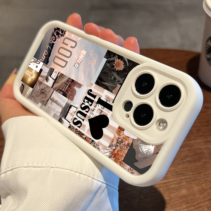 Jesus-Collage-Muster, dicke, s – Phone Cases Jesus Bewertung und Preis