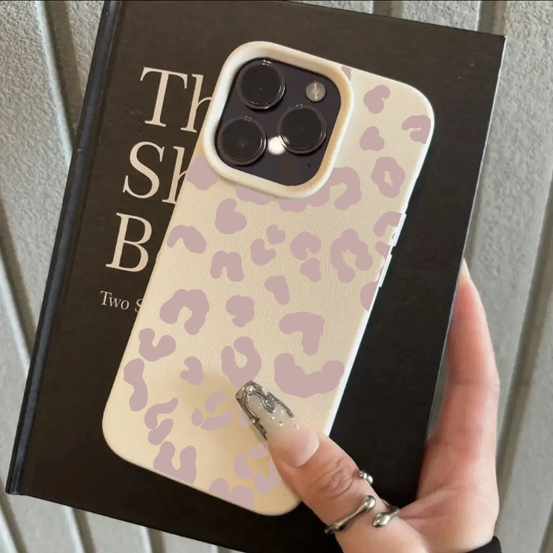 Rosa Leopardenmuster Lichee Mu – Phone Cases Leopard Print Bewertung und Preis