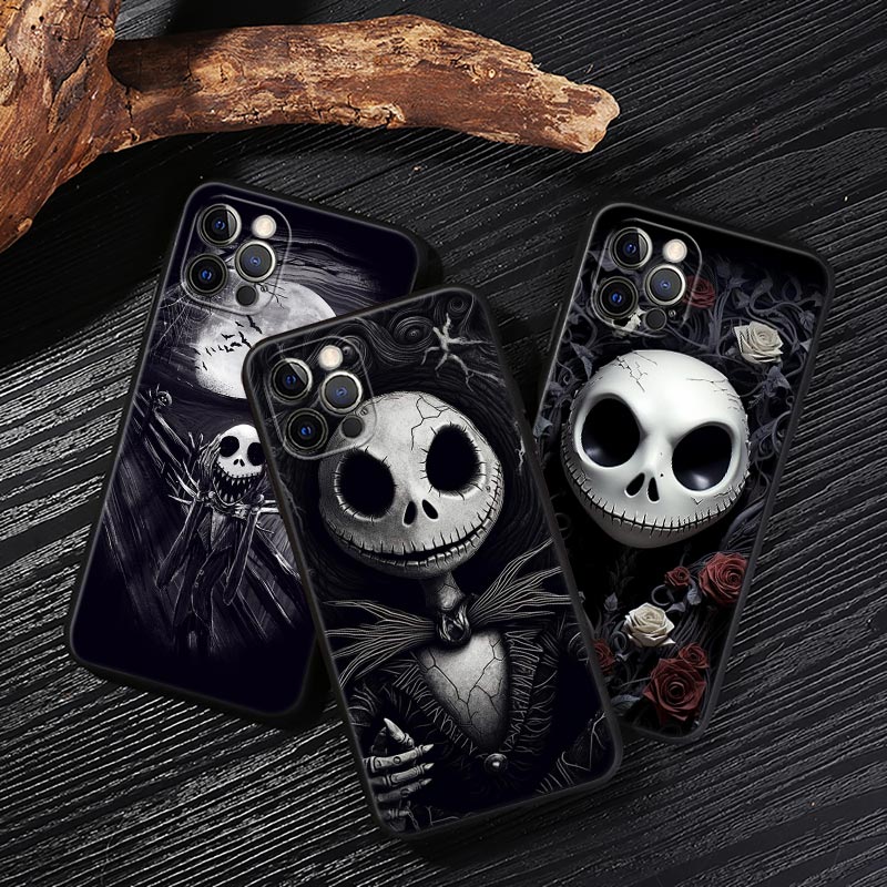Jack Skellington Schwarze Kuns – Phone Cases Art Bewertung und Preis