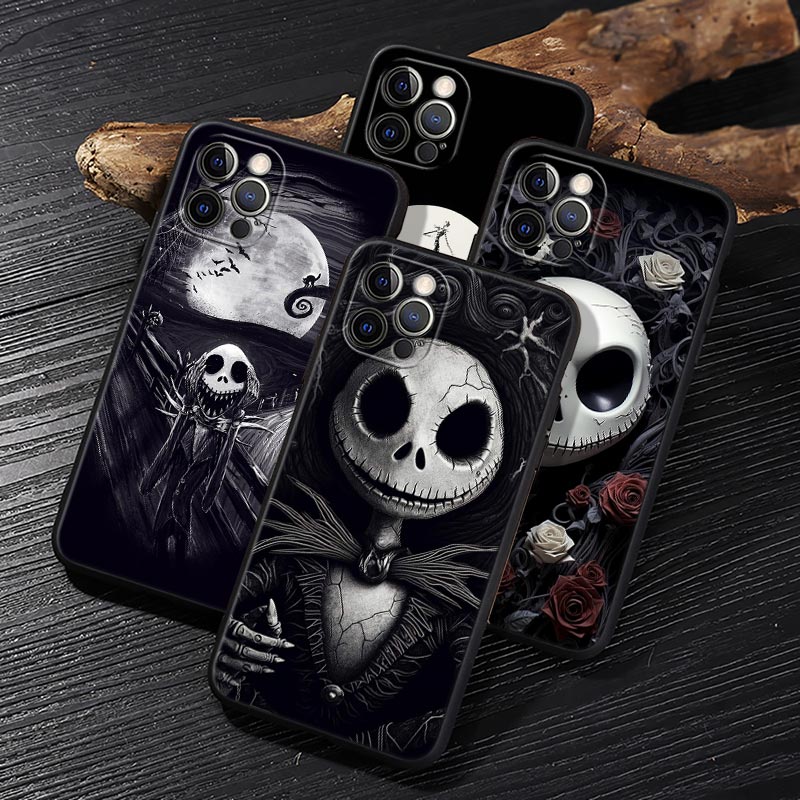 Jack Skellington Schwarze Kuns – Phone Cases Art Bewertung und Preis