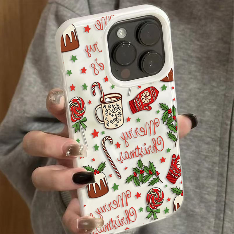 Niedliche Festliche Weihnachts – Phone Cases Cute Iphone 14 Bewertung und Preis