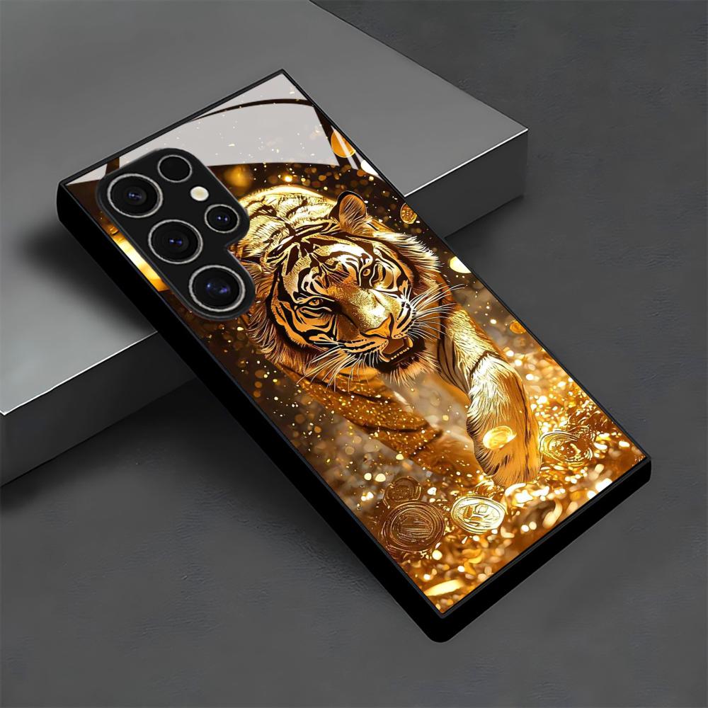 Tiger-Muster Glas-Handyhülle f – Phone Cases Galaxy S23 Bewertung und Preis