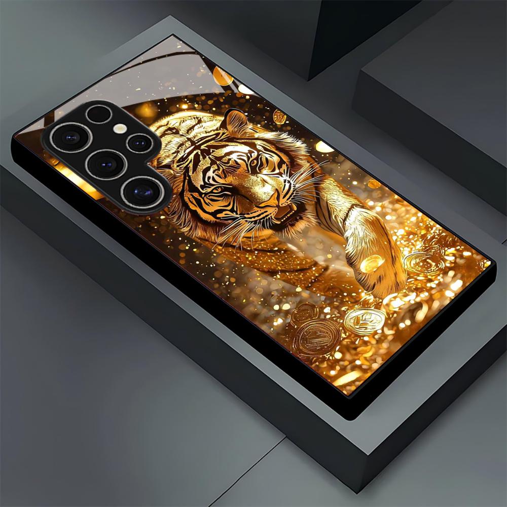 Tiger-Muster Glas-Handyhülle f – Phone Cases Galaxy S23 Bewertung und Preis