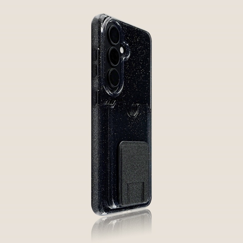 Glitzernde transparente Karten – Phone Cases With Card Holder Bewertung und Preis