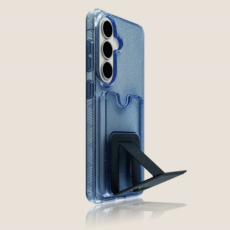 Glitzernde transparente Karten – Phone Cases With Card Holder Bewertung und Preis